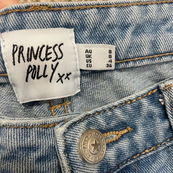 Princess Polly wide leg jeans - Picture 4 of 7
